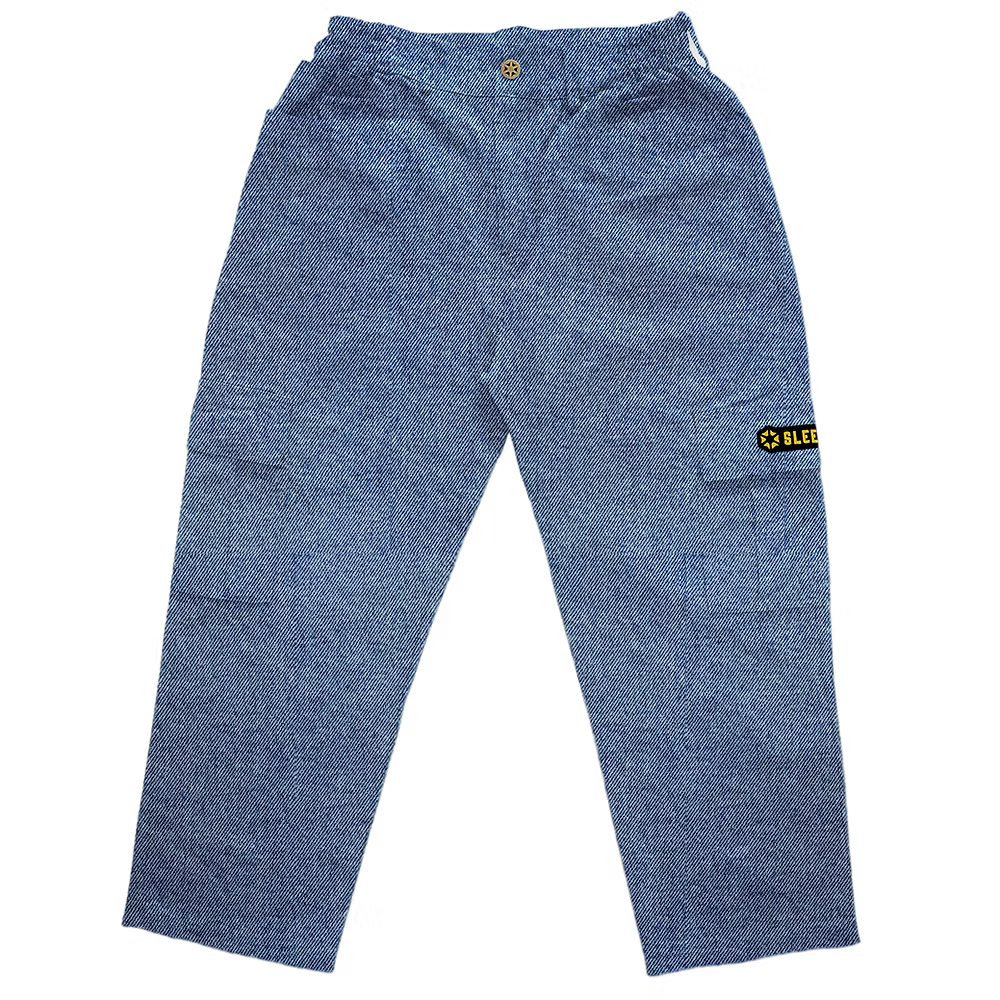 Calça Supersized Cargo Bright Denim