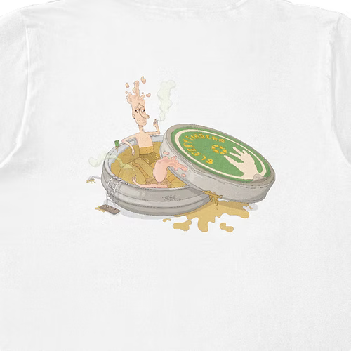 Camiseta Supersized Cotta - Sleeky Bathtub