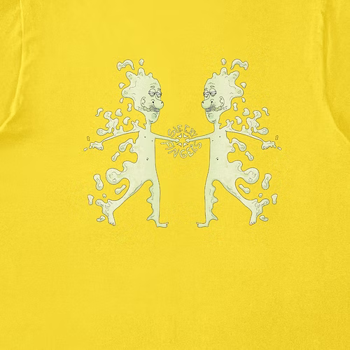 Camiseta Supersized Cotta - Green Melt