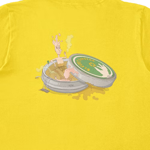 Camiseta Supersized Cotta - Sleeky Bathtub