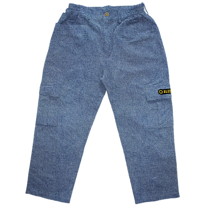 Calça Supersized Cargo Bright Denim