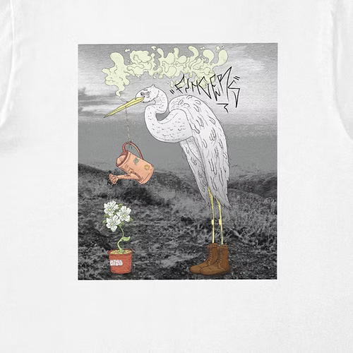 Camiseta Supersized Cotta - Crop da Garça