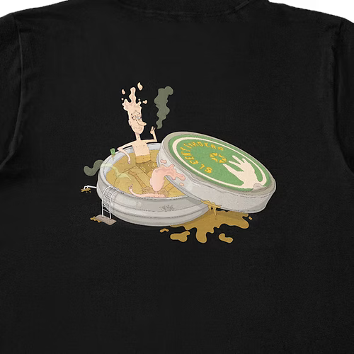 Camiseta Supersized Cotta - Sleeky Bathtub