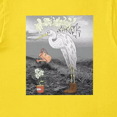 Camiseta Supersized Cotta - Crop da Garça